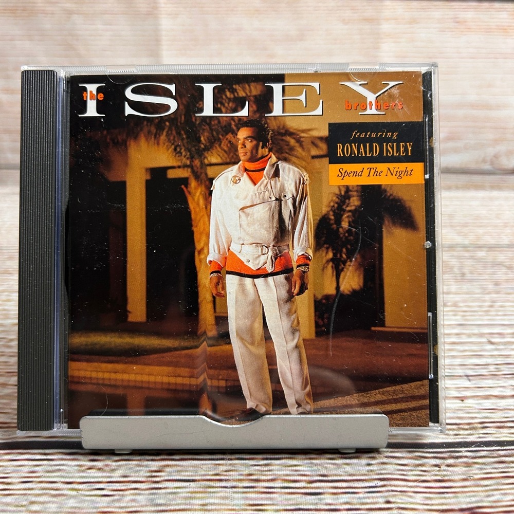 RARE The Isley Brothers Ronald Isley Spend The Night CD 1989 Warner Bros